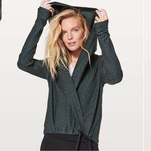 Lululemon Ready To Rulu Wrap Heathered‎ Nocturnal Teal size 10